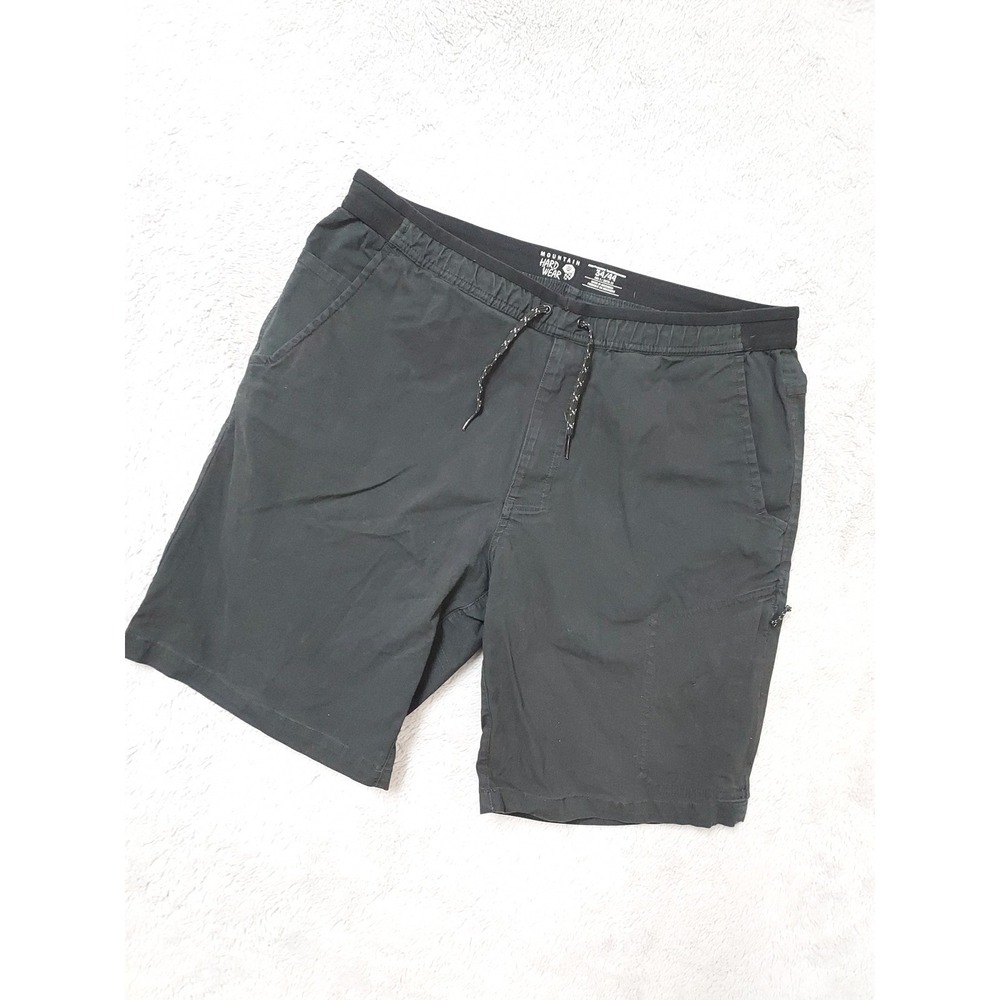 Mountain Hardwear Shorts Mens 34 Hiking Outdoor Cargo Drawstring Nylon Gorpcore